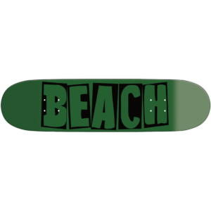 BEACH Skate Deck (LB Sea Green)