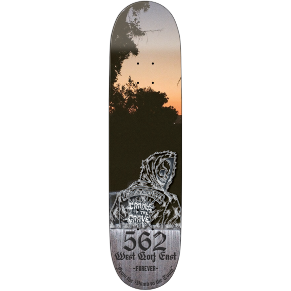 Cradle to the Grave Skate Deck