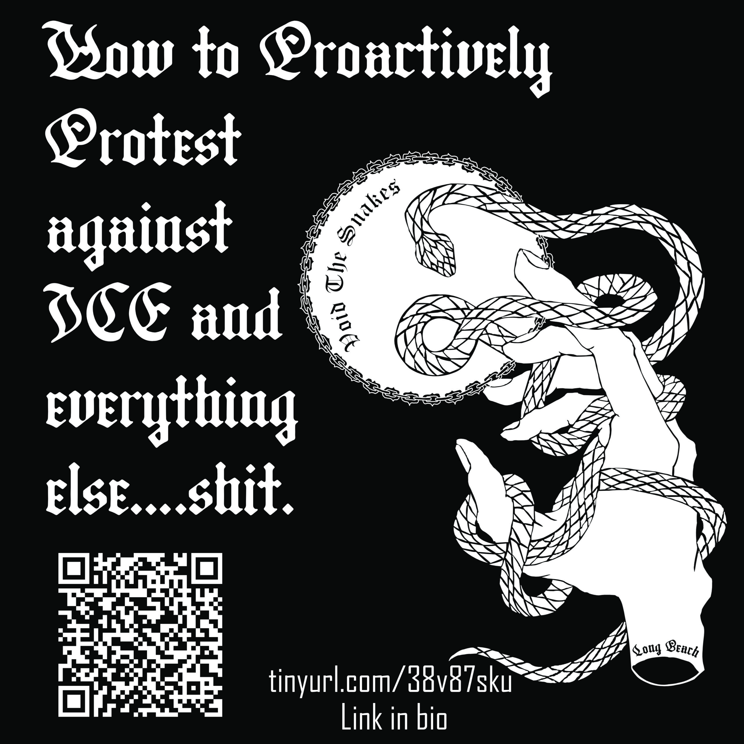 How to Proactively Protest Against ICE and Everything Else….sh*t.